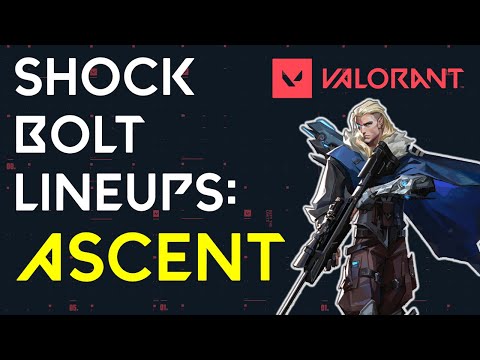 8 Sova Shock Bolt Lineups On Ascent (Timestamps) | Valorant