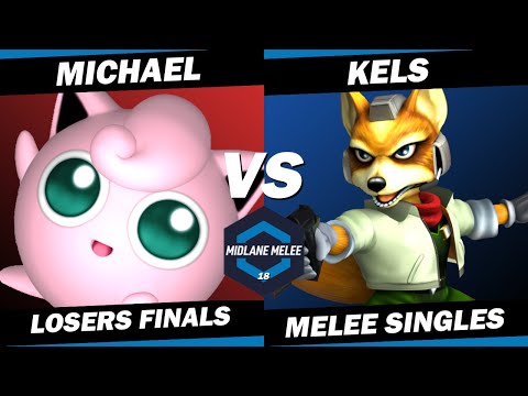 Michael vs Kels - Losers Finals | Midlane Melee 18