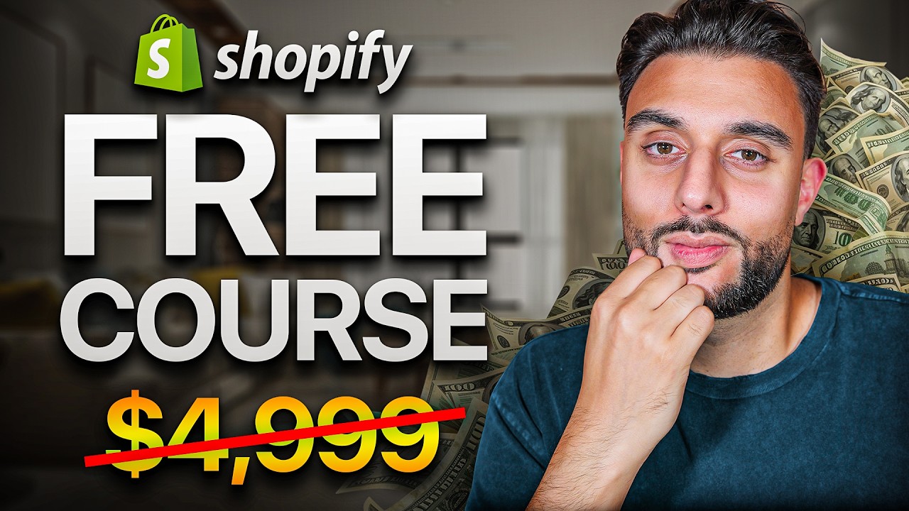 How To Start Shopify Dropshipping FULL FREE COURSE (+5 Hours)