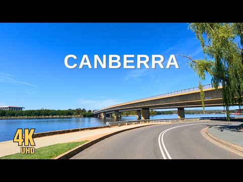 Canberra Australia - 4K Drive