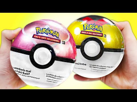 APRO LE NUOVE TIN A FORMA DI POKEBALL
