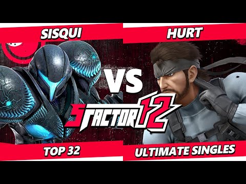 S Factor 12 - Sisqui (Samus, Dark Samus) Vs. Hurt (Snake) Smash Ultimate - SSBU