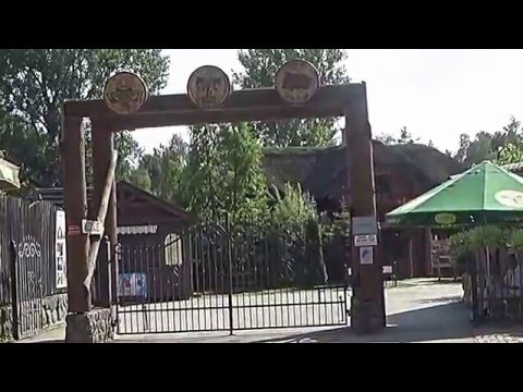 Zwiedzanie skansenu w Szymbarku na Kaszubach 1 wrzes 2015 r