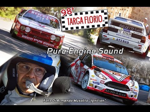 98° Rally Targa Florio - Pure Engine Sound