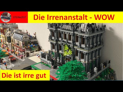 Dietmar´s Brick-World (102) Lunatic Hospital (Arkham Asylum MOC)