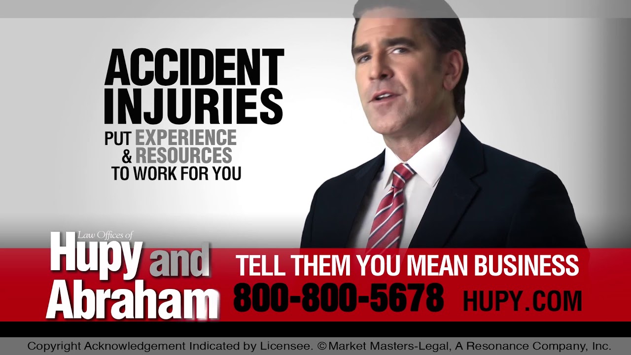 The Insurance Company Is Not Your Friend! Call Hupy and Abraham, S.C. After An Accident