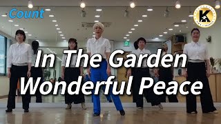 In The Garden/Wonderful Peace Linedance Worship (Count) 킴스라인댄스워쉽팀 [Choreo: Kyungjoon P. &amp; Haemin M.]