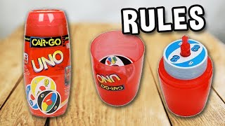 How to play UNO CAR GO game (official rules, instructions and gameplay) | Spielregeln TV x Mattel