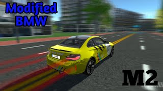 Modified BMW M2 car simulator 2