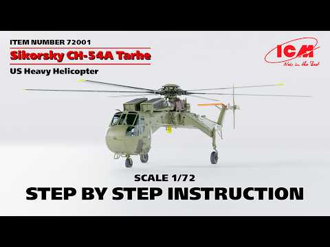 Slide 4 - Sikorsky CH-54A Tarhe U.S. Heavy Lift Helicopter (video)