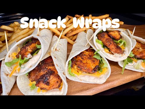 Blackened Chicken Snack Wraps | Copycat Snack Wrap Recipe | Avery’s Apron