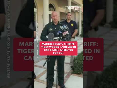 Tiger Woods involved in car accident, charged with DUI