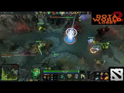 DOTA 2 Ranked Gameplay    Wagamama 7000MMR   Wraith King  RADIANCE   Highlights