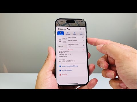 How To Drop a Pin On iPhone
