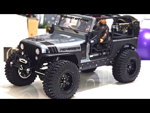 Axial SCX10 III Jeep CJ-7 with H-Tech Custom  #offroad #rc #4x4 #MyAxialAdventure