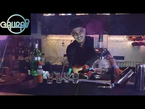 Syphon with tenquerey Gin