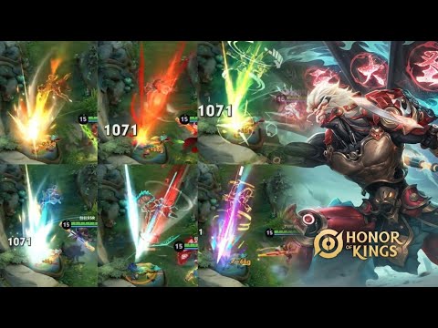 Wukong Clone Effects on All Skins | Honor of Kings Wukong Revamp Skin Effects