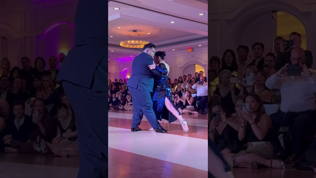 Video thumbnail for Cynthia Palacios & Sebastian Bolivar Argentine Tango Ojos Negros by Osvaldo Pugliese 1/4