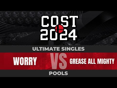 COST 2024 Singles Pools - worry (Diddy Kong) vs Grease All Mighty (Snake) - SSBU Tournament
