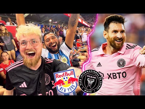 MESSI STADIONVLOG bei New York RB vs. Inter Miami 🇺🇸🔥 | ER TRIFFT WIEDER OMG ⚽ | ViscaBarca