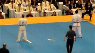 Kyokushin Karate 10th World Open Navarro VS Kamada 2011
