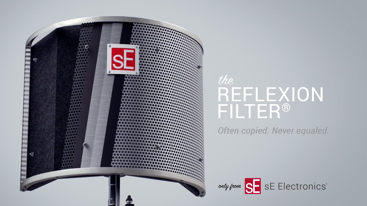 sE Electronics guitaRF reflexion filter/mic stand