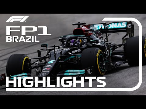 F1 第19戦ブラジルGP FP1のハイライト動画