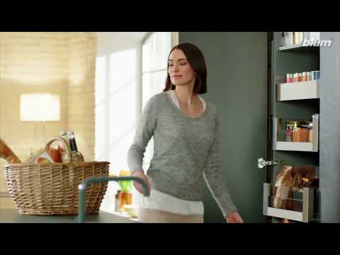 BLUM SPACE TOWER - The ultimate kitchen larder storage solution