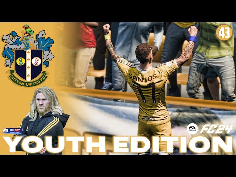 THE NEXT NEYMAR! | EA FC 24 CAREER MODE - YOUTH ACADEMY | SUTTON UNITED | EP43