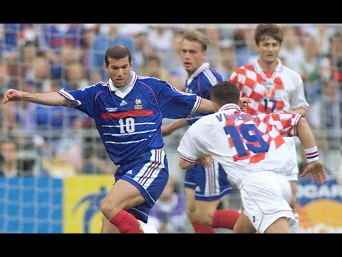 Zidane's Highlights | World Cup 1998 Semi-Final vs. Croatia