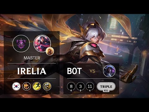 Irelia Bot vs Kai'Sa - KR Master Patch 10.1