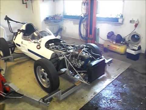 Historscher Rennwagen von 1959. Mitter- DKW