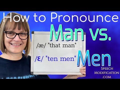 How to Pronounce Man and Men