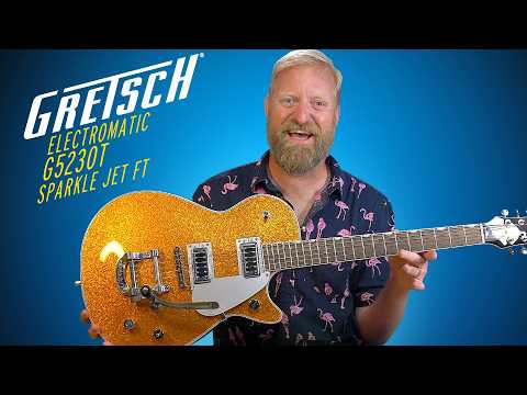 Can a Guitar be TOO SPARKLY? - Gretsch G5230T Electromatic Sparkle Jet FT