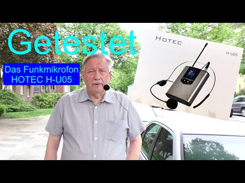 Test Funkmikrofon Hotec H-U05