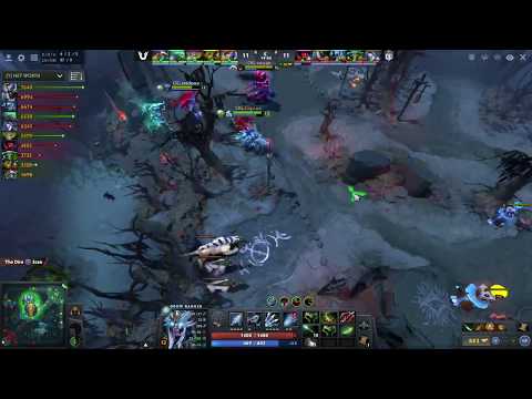 OG.Topson [Drow Ranger] - player perspective - OG vs TEAM UNIQUE