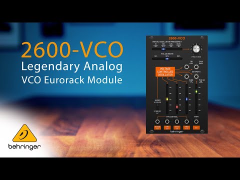 Демонстрация модуля Behringer 2600-VCO
