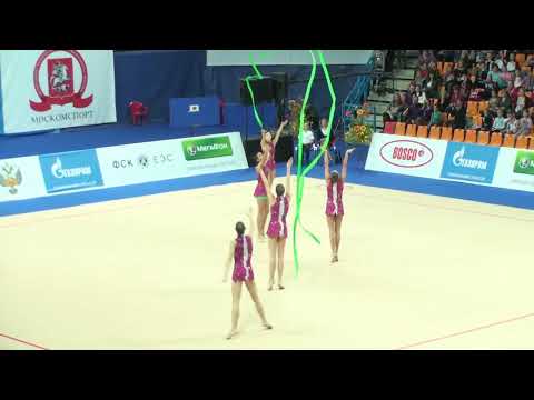 Team Russia, 2 hoops & 3 ribbons, Grand Prix 2012