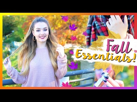 Fall Essentials - Things you NEED this Fall! Video