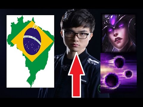 SKT1 Faker Brazil SoloQ: Syndra (17/3/6) ALL HIGHLIGHTS, The 95 % Winrate CLIMB SoloQ Montage Vol.2