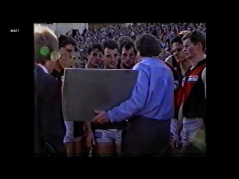 Isolated footage - three-quarter time break 1995 Semi Final , Richmond Essendon