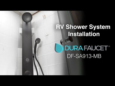 Dura Faucet Shower System Installation (DF SA913-MB) 2025