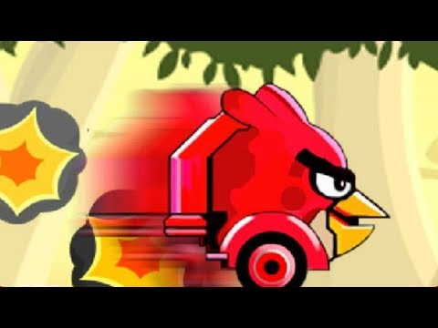 Angry Birds Go! Angry Rocket Bird Game Walkthrough Levels 1-6