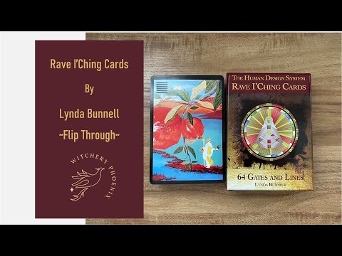 Flip Through: Human Design, Rave I'Ching Card Deck [Music & Cards] [4k] #Tarot #Iching #周易 #占い