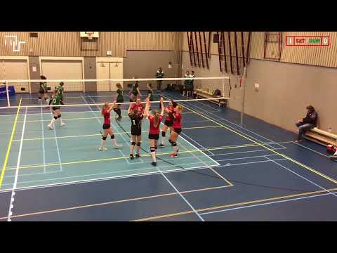 Volleybal Dames Promotieklasse D: Ten Brinke Set Up (IJsselmuiden) D1 - S.V.M. D1 [05-02-2022]
