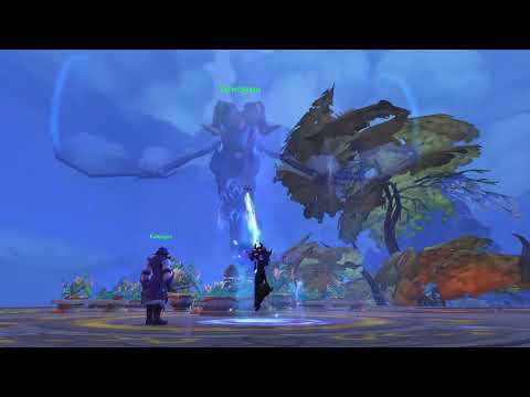 Kalecgos and Tarecgosa goodbye. Mount Questline ending.
