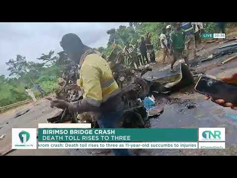 Birimso Bridge Crash: Death Toll Rises to 3 After 11-Year-Old Girl Dies