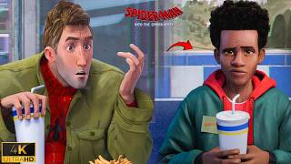 Spider-Man: Into the Spider-Verse Dinner Scene | Peter and Miles