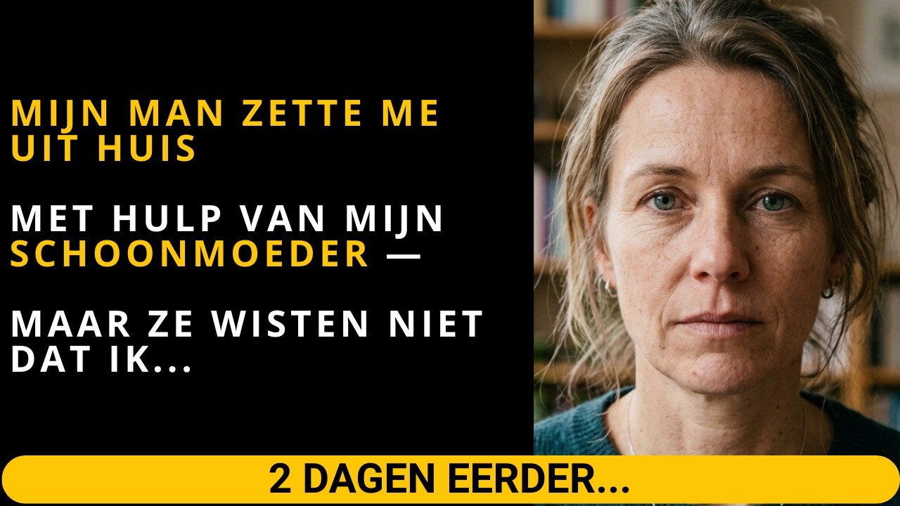 Mijn man zette me uit huis — maar hij wist niet wat ik 2 dagen eerder had gedaan...