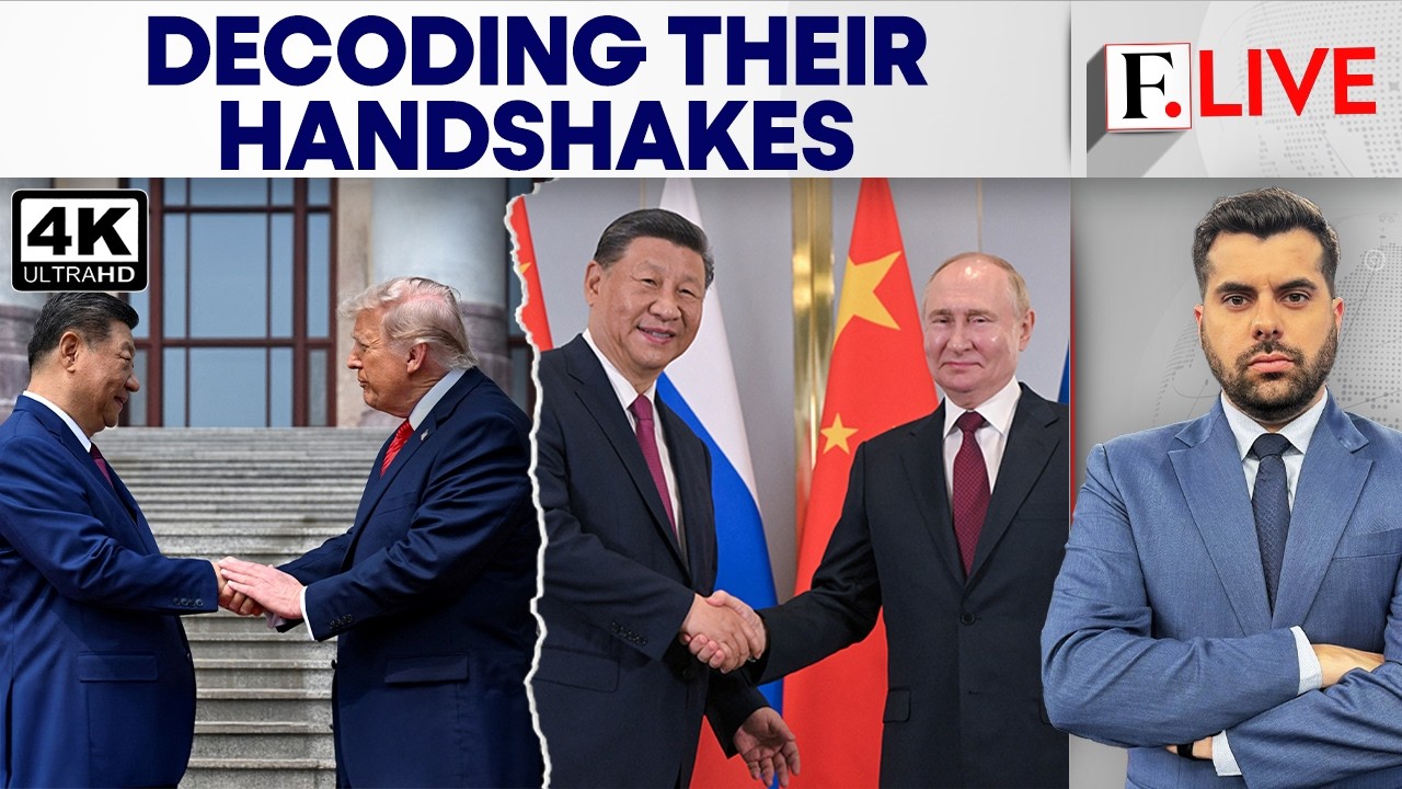 Putin-Xi & Trump-Xi: The Diplomacy Behind Body Language | Firstpost Live | N18G | 4K